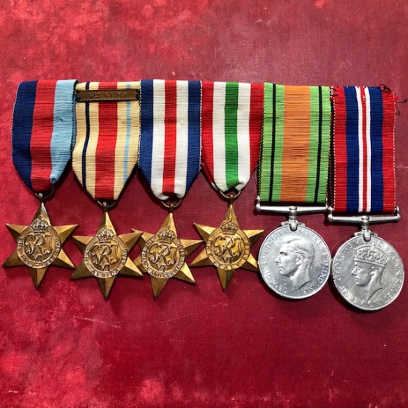 WW2 8th Amy Medal Group 1